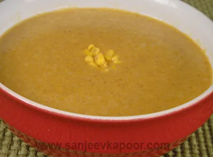 Curried Spiced Sweetcorn Soup