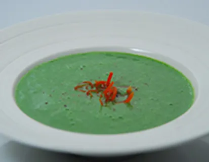Dairy Free Spinach Soup-Cook Smart