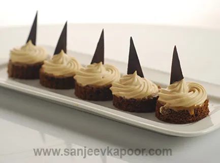 Coffee Mousse Canapes