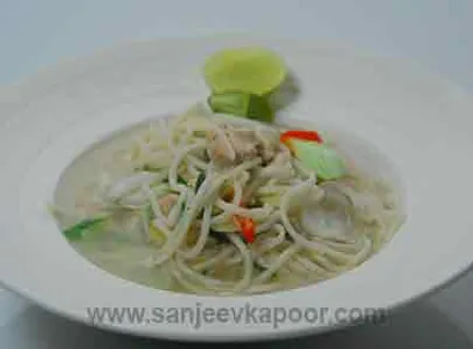 Chicken Noodle Soup Thai Style