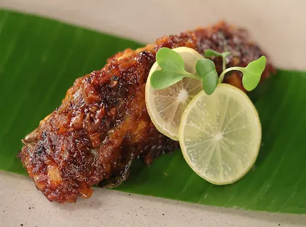 Fish Fry in Banana Leaf 