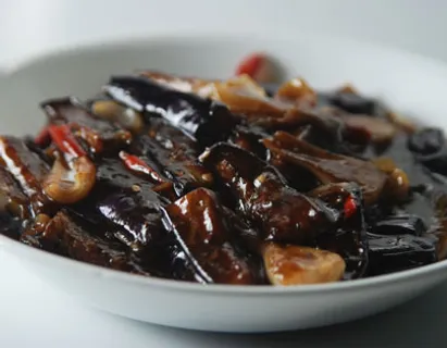 Sichuan Eggplant With Black Bean Sauce