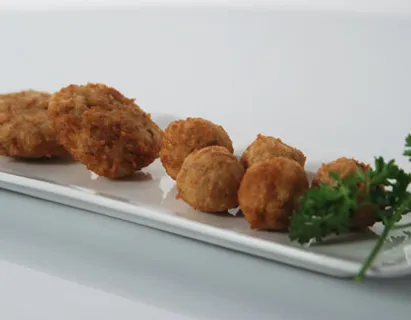 Stuffed Rice Fritters