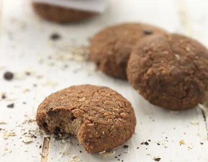 Sugar Free Oats And Chocolate Cookies