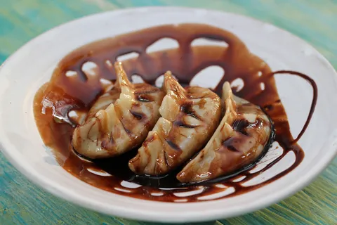 Chocolate and Coconut Dim sums