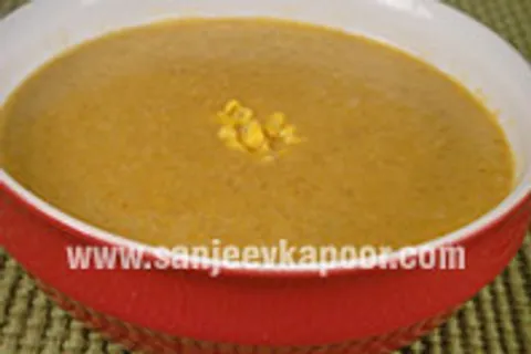 Curried Spiced Sweetcorn Soup 