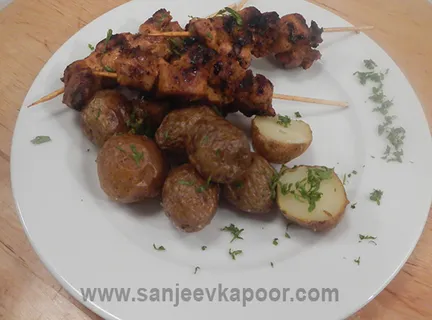 Paprika Chicken with Roasted Potatoes