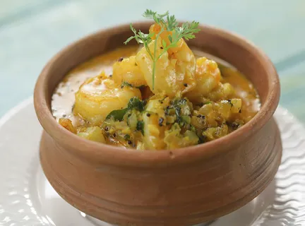 Prawns in Coconut Curry