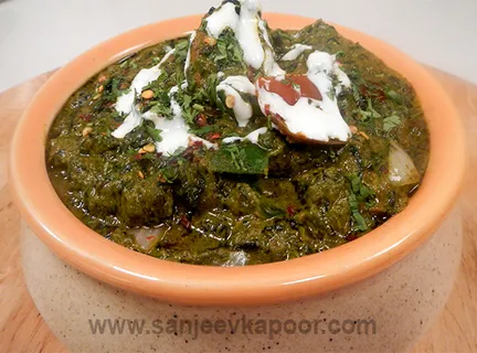 Kadai Murgh Palak Methi