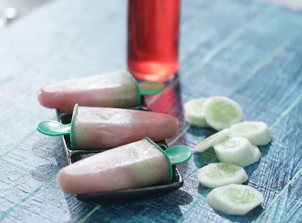 Cucumber and Kokum Ice Candy
