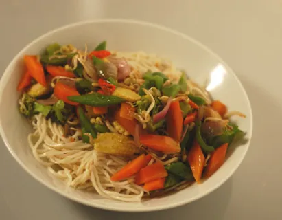 Noodles With Stir Fried Vegetables