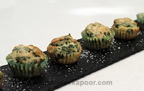 Spinach Parmesan Muffin