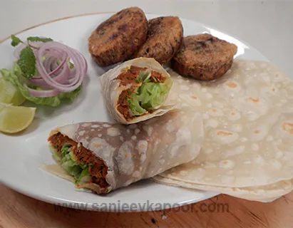 Shaami Kabab Wrap