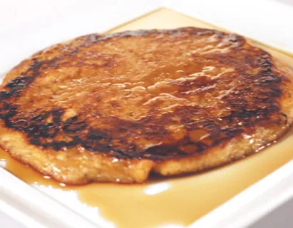 Oats Pancake With Maple Syrup