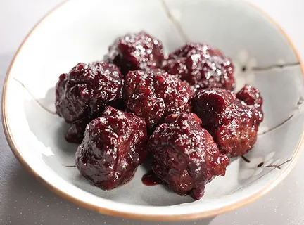 Meatballs in Cherry Sauce-SK Khazana