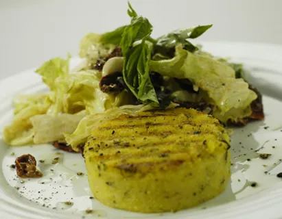Grilled Polenta With Sundried Tomatoes And Olive S