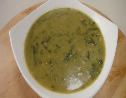 Dal Palak with Coconut