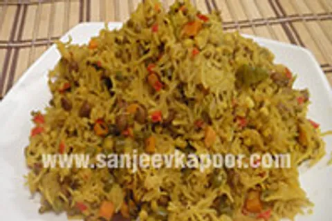 Mixed Sprouts Pulao