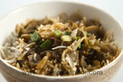 Pot Mushroom Rice