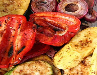 Balsamic and Spice Grilled Summer Vegetables