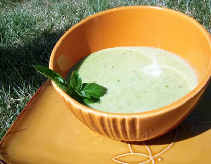 Green Apple And Peas Soup