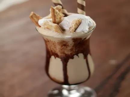 Marshmallow Coffee Milkshake 