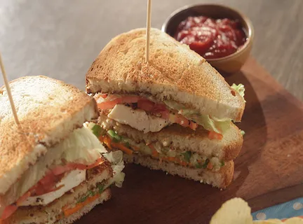 Veg Club Sandwich 