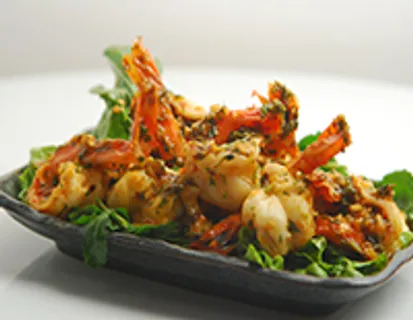 Chilli Garlic Shrimps-Cook Smart
