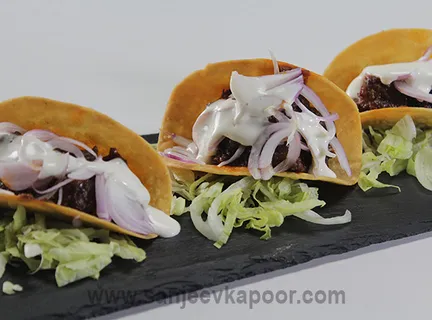 Jeera Boti Kebab in Tacos