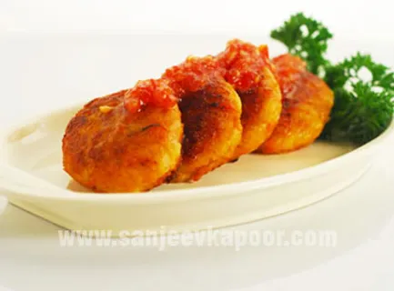 Thai Vegetable Cakes with Chilli Jam