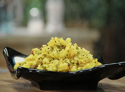 Mixed Sprouts Poha