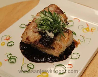 Pan Seared Fish with Soy Sauce