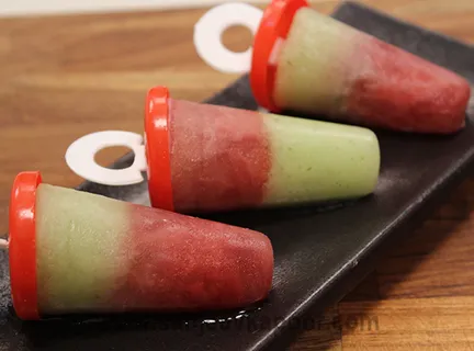 Cucumber, Mint and Kokum Popsicles