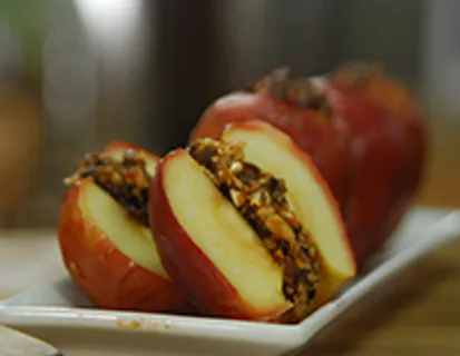 Spiced Stuffed Apples - Cook Smart
