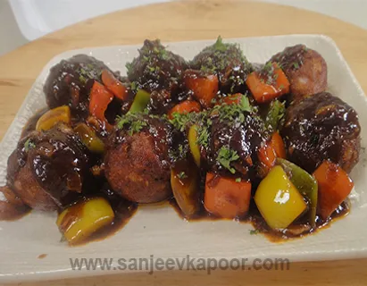 Cottage Cheese in Barbeque Sauce