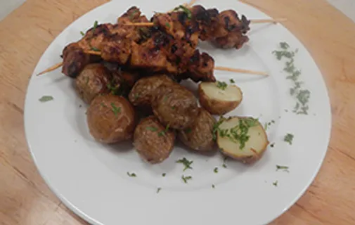 Paprika Chicken with Roasted Potatoes