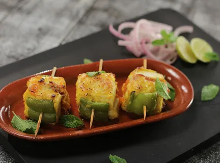 Stuffed Paneer Tikka-SK Khazana