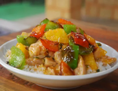 Sweet And Sour Chicken Rice