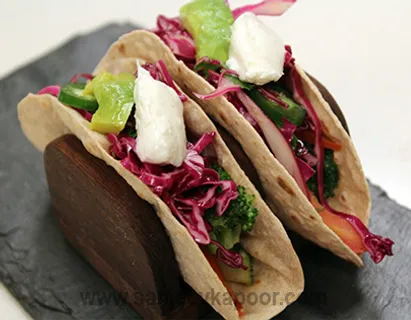 Exotic Vegetable Soft Tacos