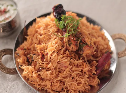 Tandoori Chicken Pulao - SK Khazana