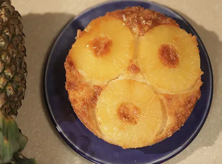 Pineapple Upside Down Cake - SK Khazana