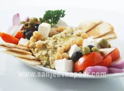 Middle Eastern Chickpea Platter