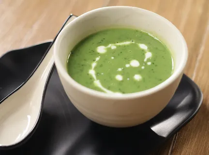 Green Pea Mint Soup