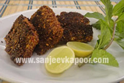 Grilled Fish with Flax Seed Chutney