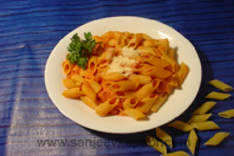 Penne With Herb And Tomato Sauce