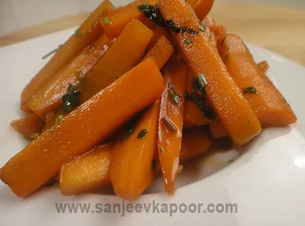 Carrots with Lemon and Mint