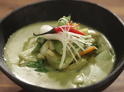Vegetable Thai Green Curry - SK Khazana
