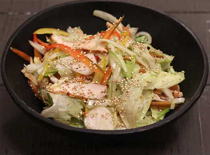 Thai Chicken Salad with Crunchy Quinoa