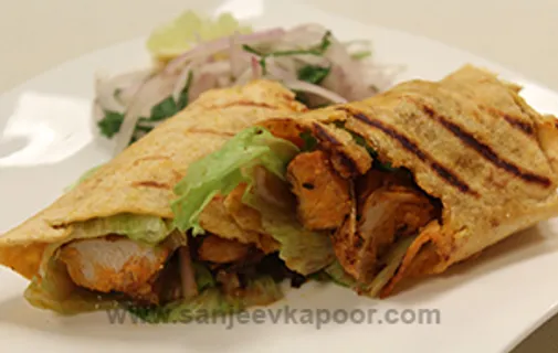 Chicken Tikka Tortilla Wrap