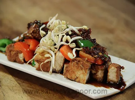 Fried Tofu in Chilli Soy Sauce
